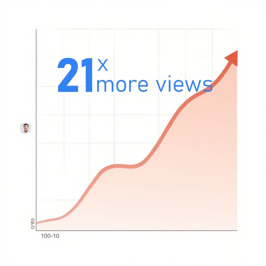 Optimized profiles get 21 times more views.